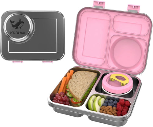 Insulated Stainless Steel Lunch Box - Pink