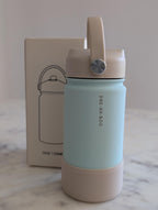 PAK-AH-BOO personalised kids sipper bottle 400ml – Powder Blue