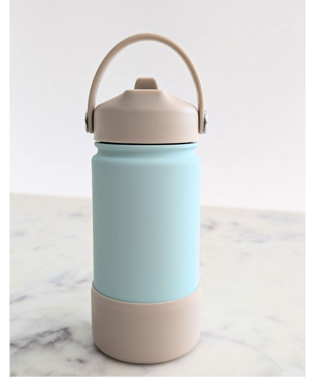 PAK-AH-BOO insulated toddler water bottle with carry handle – Powder Blue