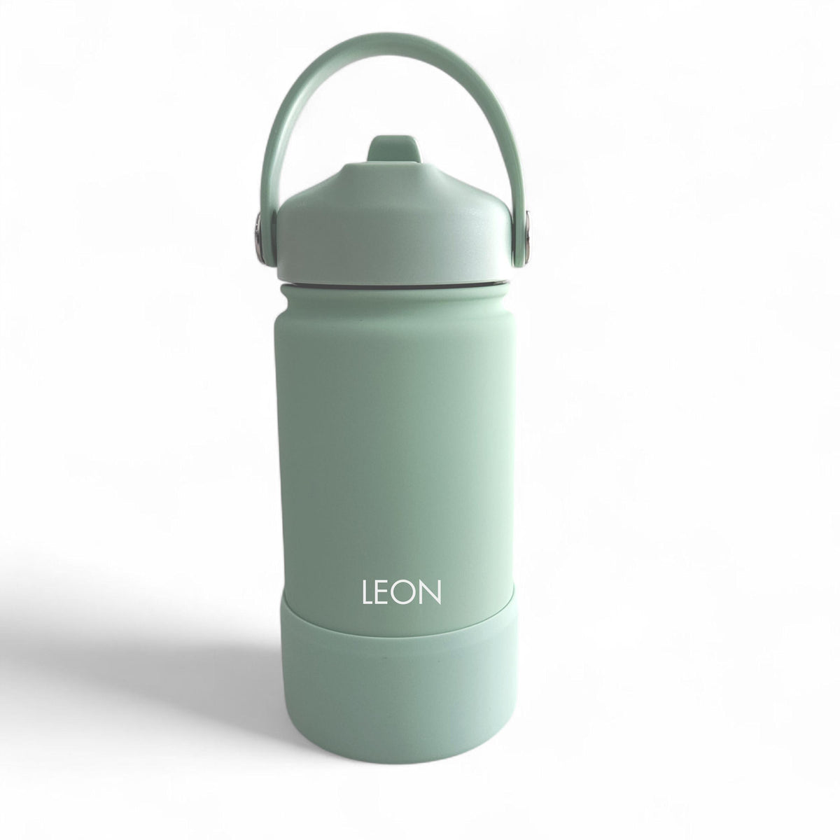 PAK-AH-BOO engraved name water bottle 400ml – Mint
