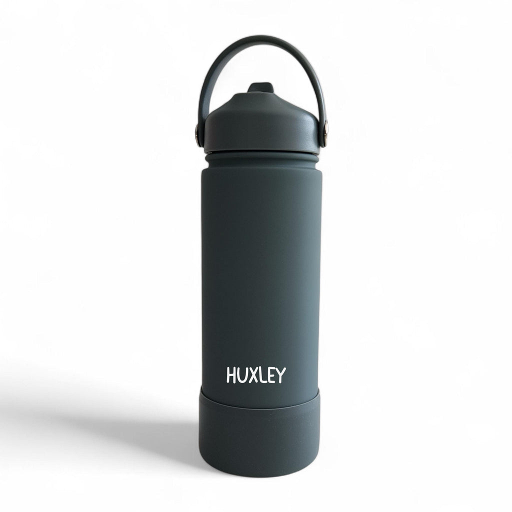 PAK-AH-BOO 500ml insulated drink bottle – Charcoal