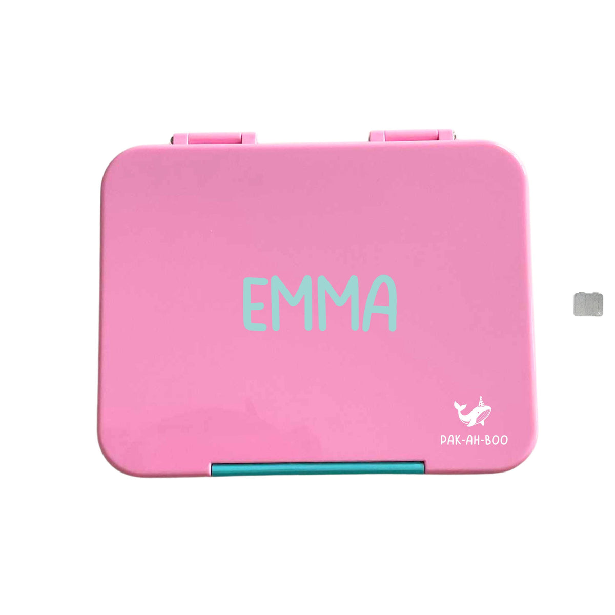 Personalised large kids bento lunch box with name – PAK-AH-BOO Funbox Large 1160ml – photo 6