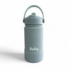PAK-AH-BOO engraved name water bottle 400ml – Powder Blue