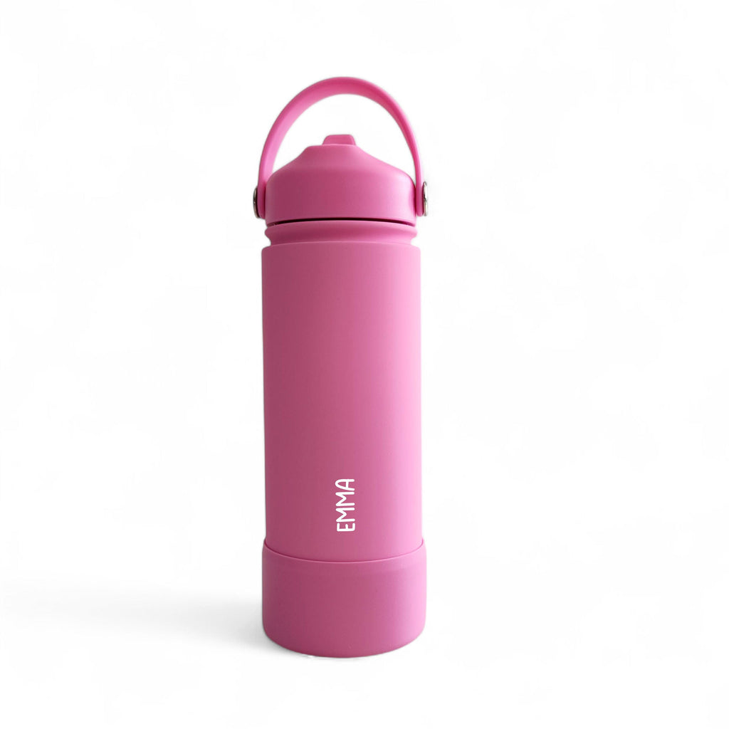 PAK-AH-BOO 500ml insulated drink bottle – Hot Pink
