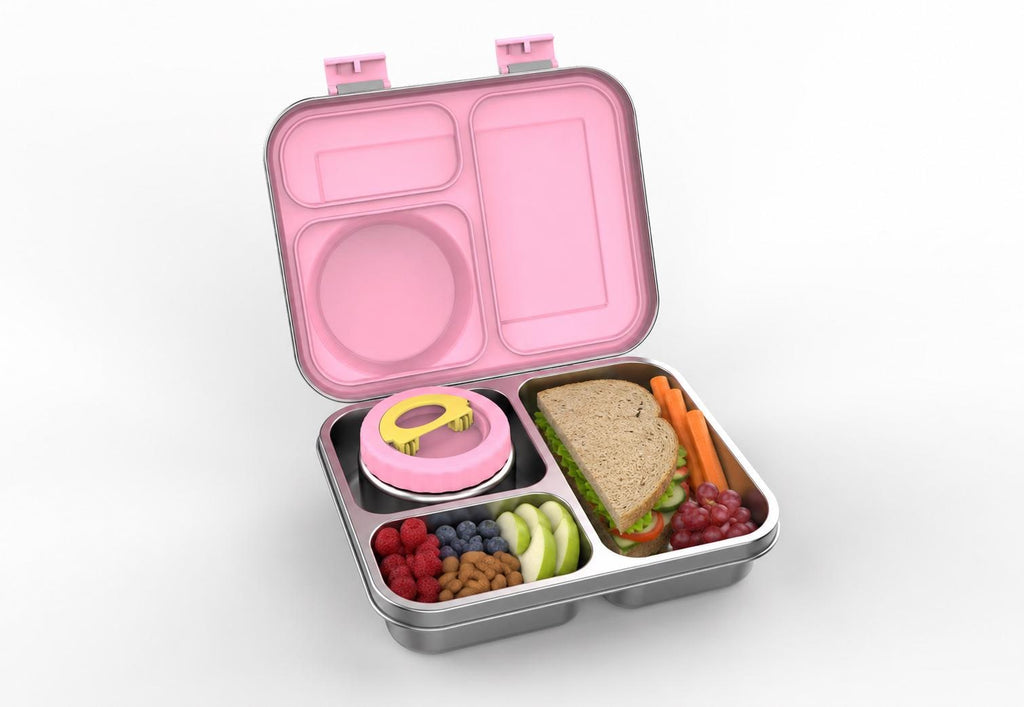 Personalised engraved stainless steel bento lunch box with insulated food jar – PAK-AH-BOO ThermoBox – photo 6