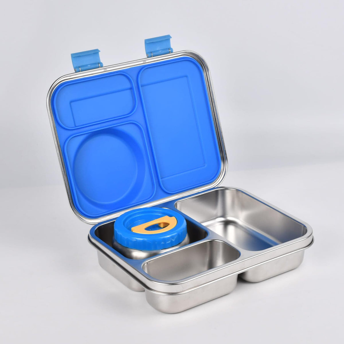 Personalised engraved stainless steel bento lunch box with insulated food jar – PAK-AH-BOO ThermoBox – photo 3