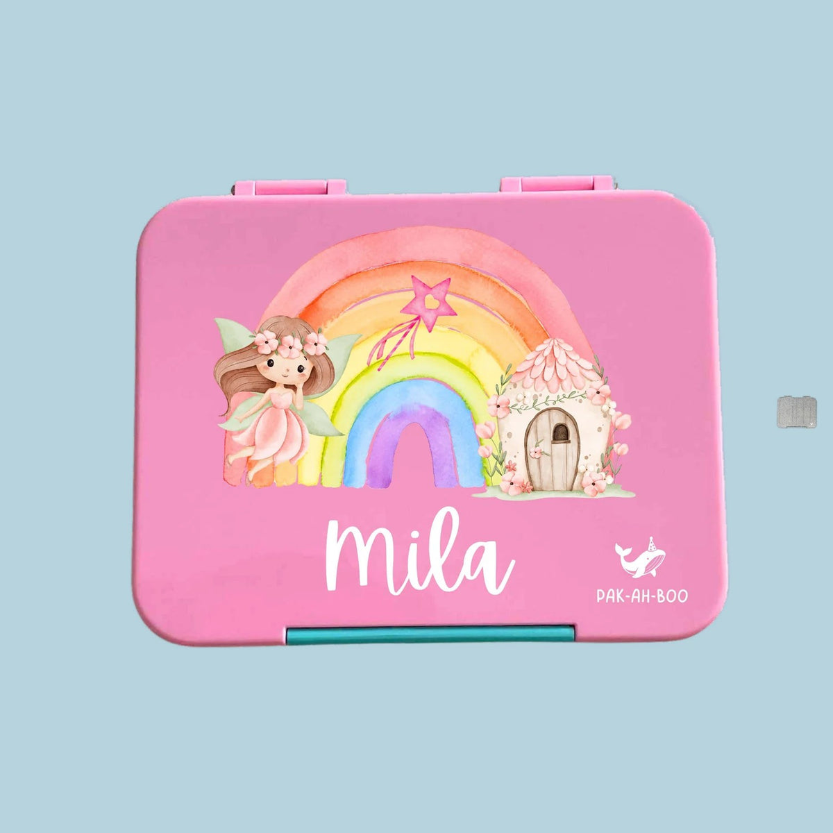 PAK-AH-BOO personalised rainbow fairy kids bento box – Funbox Large
